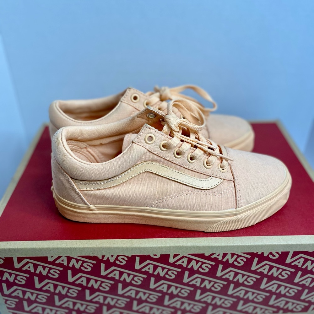 VANS Old Skool Mono Canvas Peach Blush